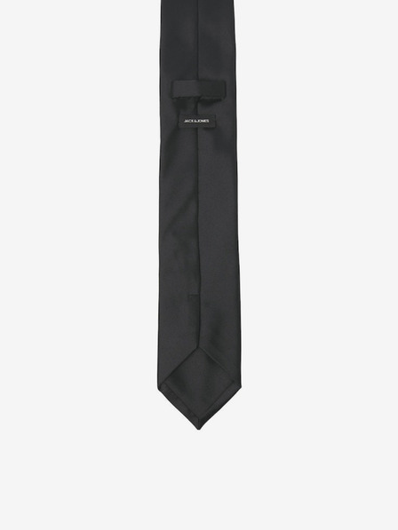 Jack & Jones Čierna kravata Jack & Jones Solid