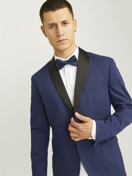 Jack & Jones Tmavomodrá kravata Jack & Jones Solid