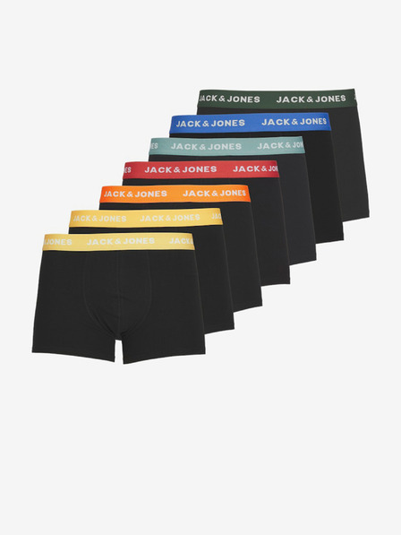 Jack & Jones Sada siedmich pánskych boxeriek Jack & Jones Vito