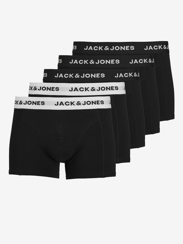 Jack & Jones Súprava piatich pánskych boxeriek Jack & Jones Solid