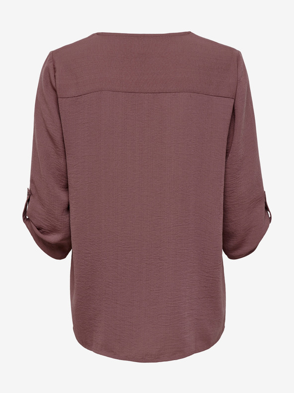 Jacqueline de Yong Tmavoružová dámska blúzka JDY Divya