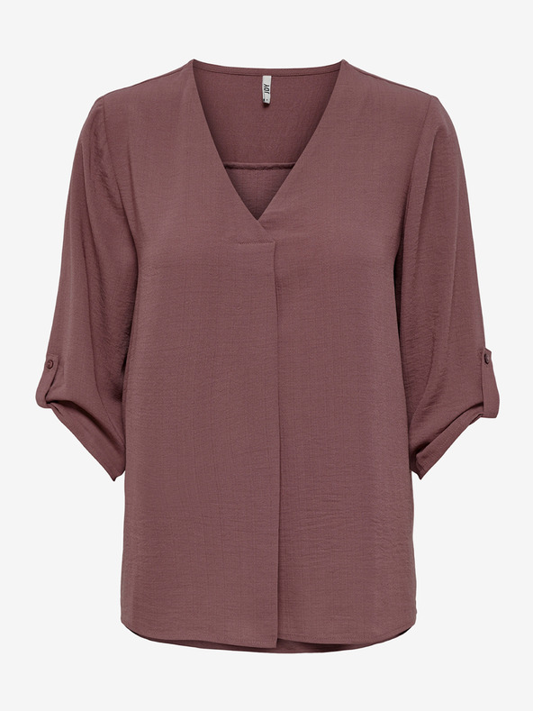 Jacqueline de Yong Tmavoružová dámska blúzka JDY Divya