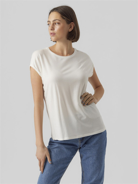 Vero Moda Vero Moda Ava Krémové dámske tričko