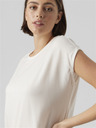 Vero Moda Vero Moda Ava Krémové dámske tričko