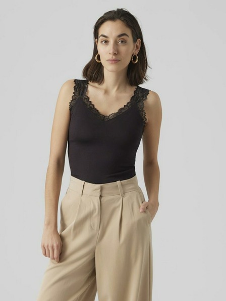 Vero Moda Čierne dámske tielko Vero Moda Rosa