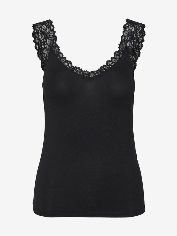 Vero Moda Čierne dámske tielko Vero Moda Rosa