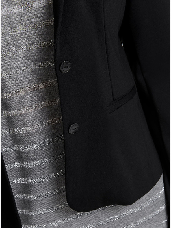 ONLY Čierna dámska bunda ONLY Pop Trash