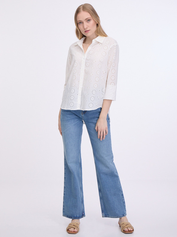 Jacqueline de Yong Krémová JDY Tallie dámska košeľa