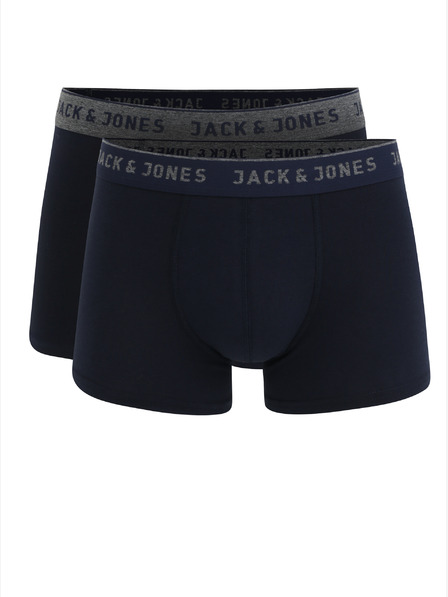 Jack & Jones Sada dvoch tmavomodrých pánskych boxeriek Jack & Jones Vincent