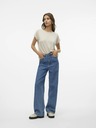 Vero Moda Béžové dámske tričko Vero Moda Lava