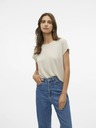 Vero Moda Béžové dámske tričko Vero Moda Lava
