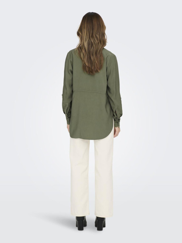 Jacqueline de Yong Khaki Dámska košeľa JDY Olli