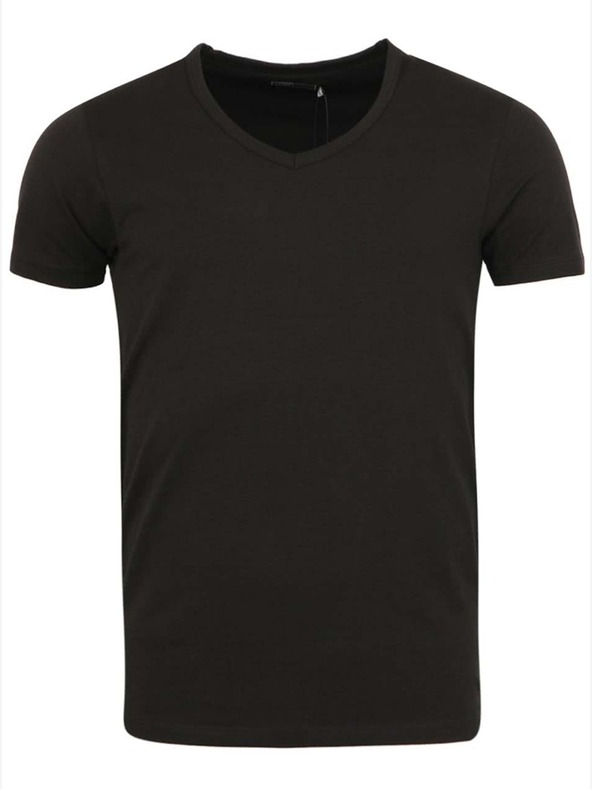 Jack & Jones Čierne základné tričko Jack & Jones Basic