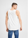Jack & Jones Súprava dvoch bielych základných tielok Jack & Jones