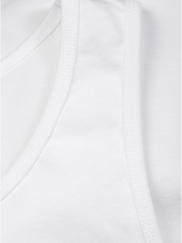 Jack & Jones Súprava dvoch bielych základných tielok Jack & Jones