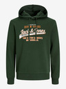 Jack & Jones Pánska mikina Jack & Jones Khaki