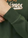 Jack & Jones Pánska mikina Jack & Jones Khaki