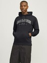 Jack & Jones Čierna pánska mikina Jack & Jones Caleb