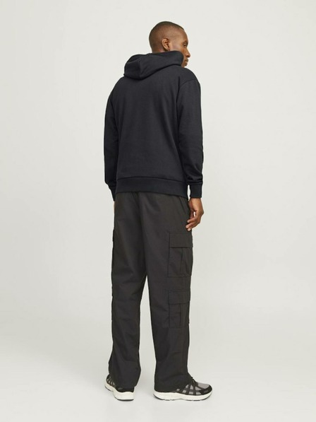 Jack & Jones Čierna pánska mikina Jack & Jones Caleb
