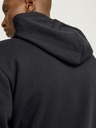 Jack & Jones Čierna pánska mikina Jack & Jones Caleb