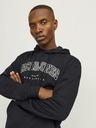 Jack & Jones Čierna pánska mikina Jack & Jones Caleb