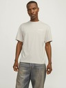 Jack & Jones Jack & Jones Legacy pánske béžové tričko