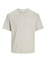 Jack & Jones Jack & Jones Legacy pánske béžové tričko