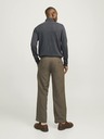 Jack & Jones Tmavošedý pánsky rolák Jack & Jones Basic