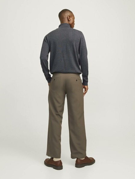 Jack & Jones Tmavošedý pánsky rolák Jack & Jones Basic