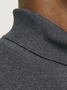 Jack & Jones Tmavošedý pánsky rolák Jack & Jones Basic
