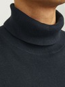 Jack & Jones Tmavomodrý pánsky rolák Jack & Jones Basic