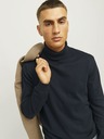 Jack & Jones Tmavomodrý pánsky rolák Jack & Jones Basic