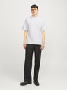 Jack & Jones Biela pánska mikina Jack & Jones