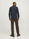 Jack & Jones Tmavomodrá pánska košeľa Jack & Jones Parker