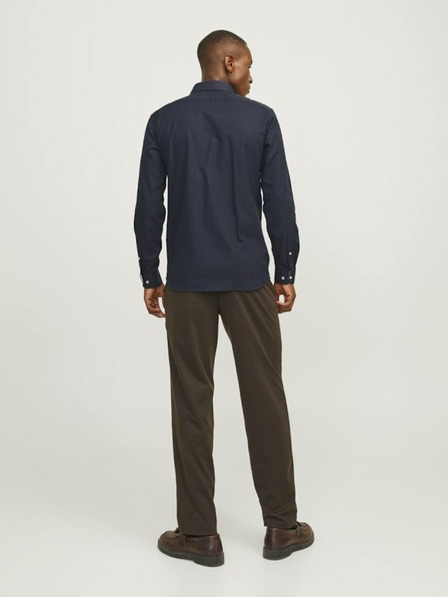 Jack & Jones Tmavomodrá pánska košeľa Jack & Jones Parker