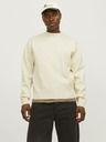 Jack & Jones Krémový pánsky sveter Jack & Jones Vester