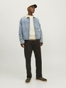 Jack & Jones Krémový pánsky sveter Jack & Jones Vester