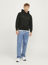 Jack & Jones Čierna pánska mikina Jack & Jones Frederiks