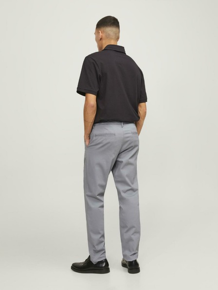 Jack & Jones Svetlošedé pánske nohavice Jack & Jones Marco