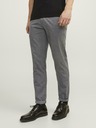 Jack & Jones Šedé pánske chino nohavice Jack & Jones Marco