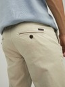 Jack & Jones Jack & Jones Marco Béžové pánske nohavice chino