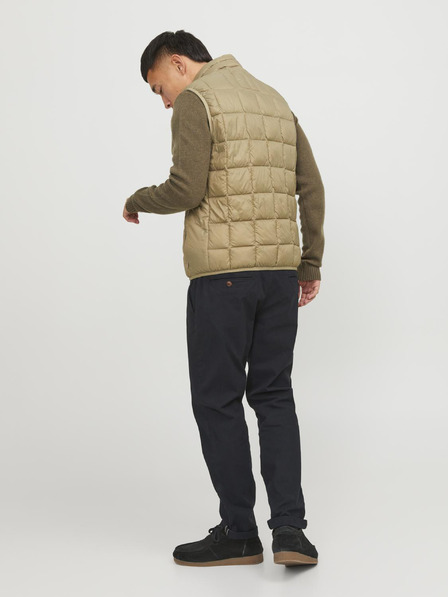Jack & Jones Čierne pánske chino nohavice Jack & Jones Marco