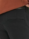 Jack & Jones Čierne pánske nohavice Jack & Jones Stace