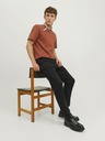Jack & Jones Čierne pánske nohavice Jack & Jones Stace