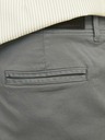Jack & Jones Šedé pánske chino nohavice Jack & Jones Stace