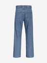 Jack & Jones Modré pánske džínsy širokého strihu Jack & Jones Glenn
