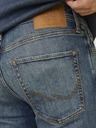 Jack & Jones Tmavomodré pánske džínsy rovného strihu Jack & Jones Clark