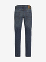 Jack & Jones Tmavomodré pánske džínsy rovného strihu Jack & Jones Clark