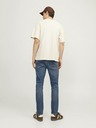 Jack & Jones Modré pánske slim fit džínsy Jack & Jones Glenn