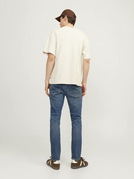 Jack & Jones Modré pánske slim fit džínsy Jack & Jones Glenn